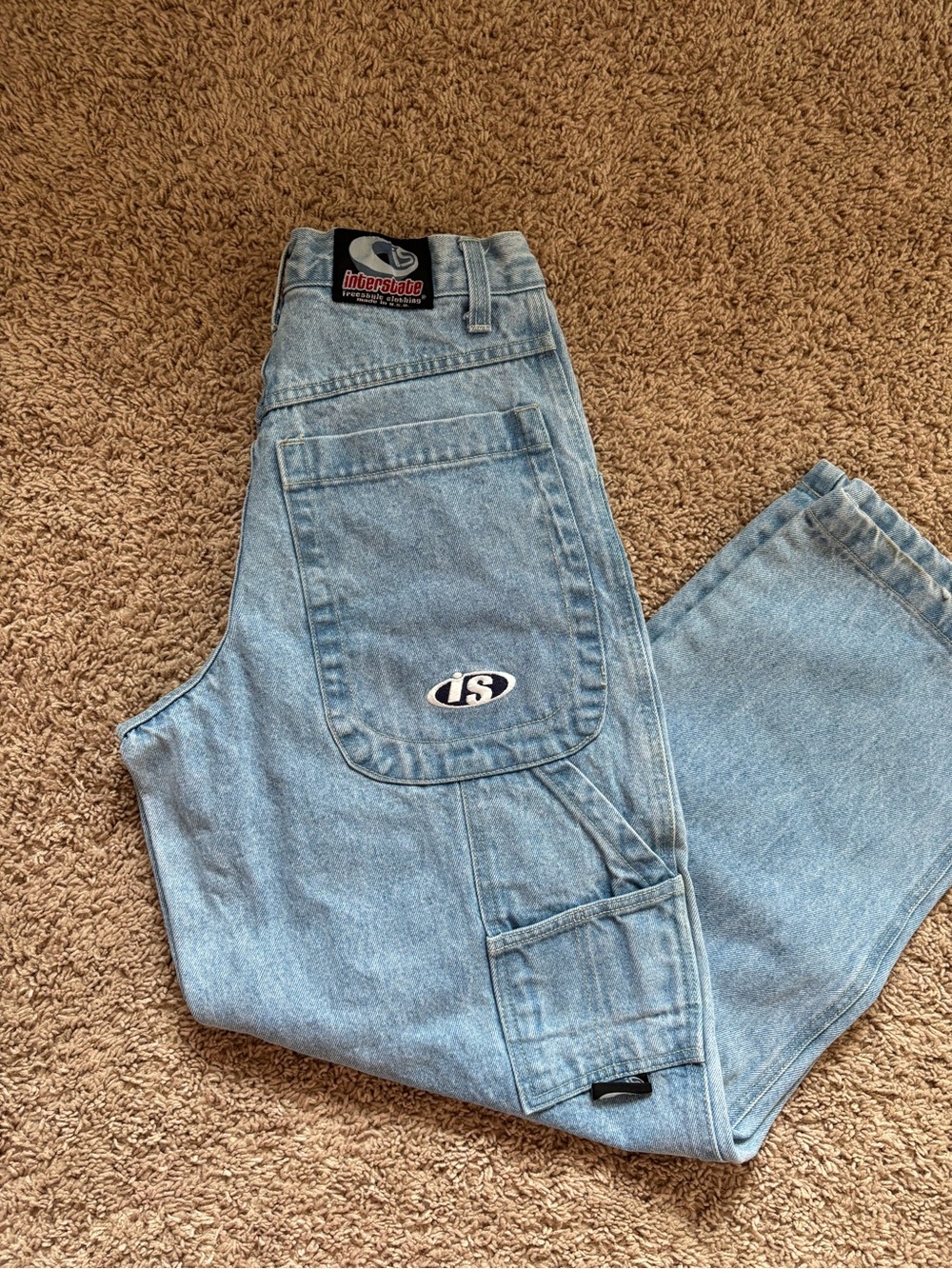 Vintage Interstate Freestyle Baggy Carpenter Jeans